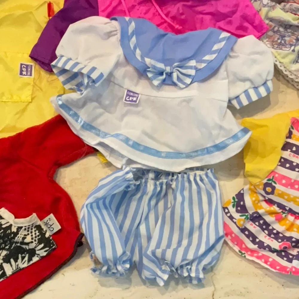 Cabbage Patch Kids Doll CPK Dolls Clothes Clothing Lot Vintage 1990s Outfits